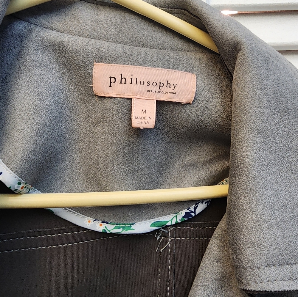 Gray Suede Jacket - image 2